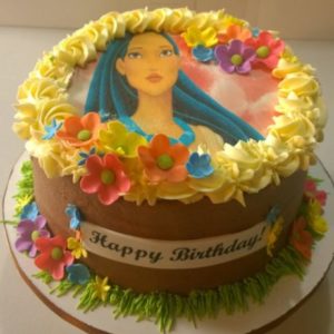 Chocolate vanilla cake