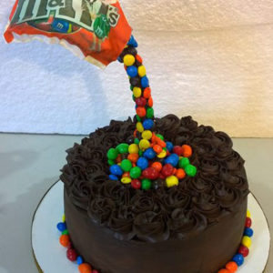 Chocolate gravity cake